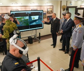 Первокурсники Брянского филиала Орловского юридического института МВД России имени В.В. Лукьянова дали торжественную клятву соблюдать закон и защищать граждан